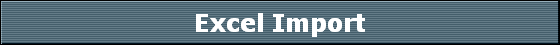 Excel Import